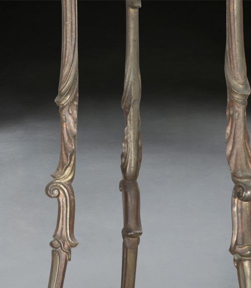 19TH CENTURY BRONZE SIXTEEN LIGHT CHANDELIER - ADDITIONAL PHOTO 3