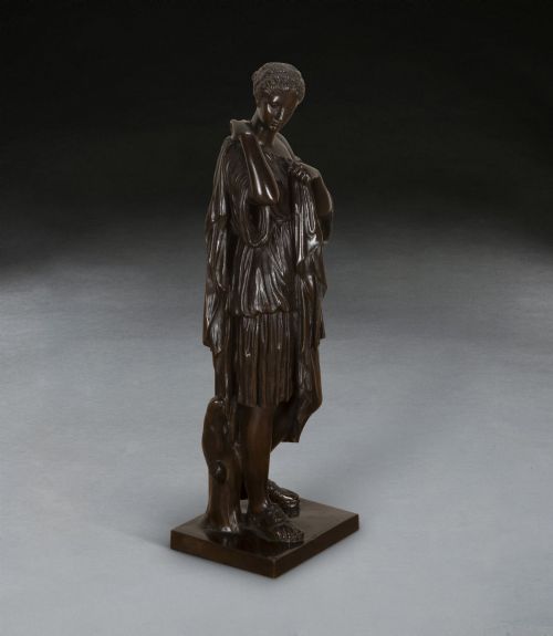 19TH CENTURY GRAND TOUR BRONZE OF DIANE - ADDITIONAL PHOTO 1