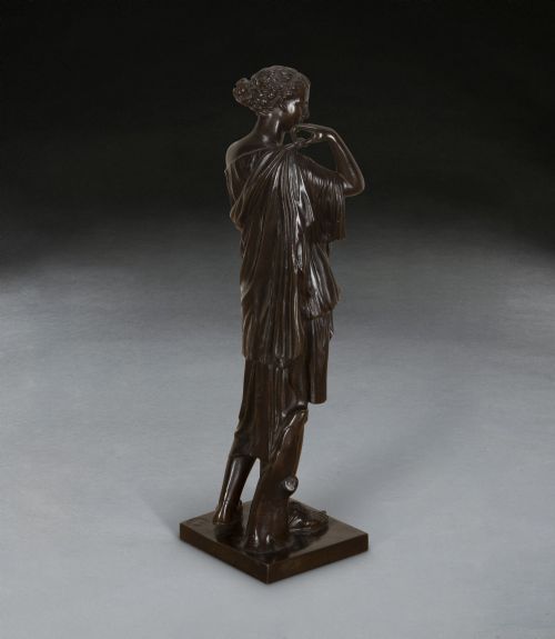 19TH CENTURY GRAND TOUR BRONZE OF DIANE - ADDITIONAL PHOTO 2
