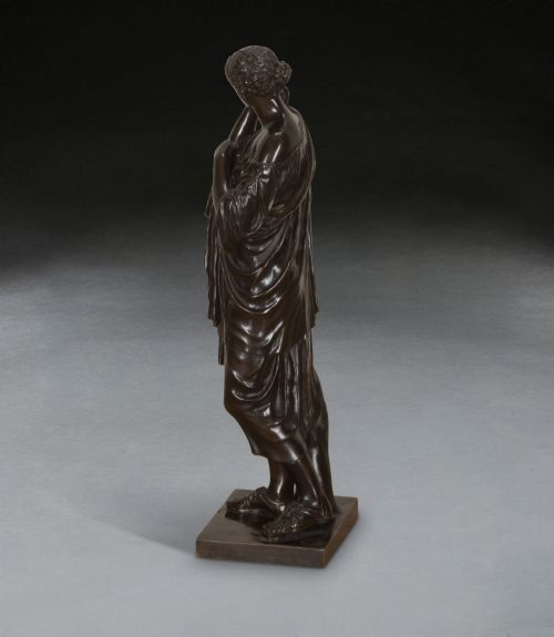 19TH CENTURY GRAND TOUR BRONZE OF DIANE - ADDITIONAL PHOTO 3