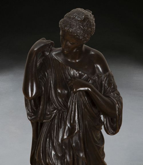 19TH CENTURY GRAND TOUR BRONZE OF DIANE - ADDITIONAL PHOTO 4
