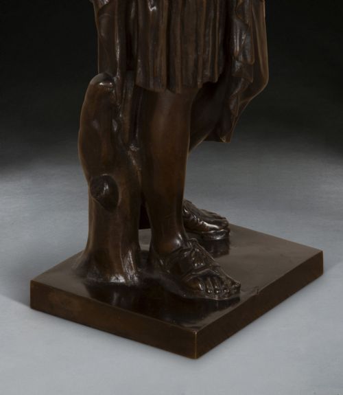 19TH CENTURY GRAND TOUR BRONZE OF DIANE - ADDITIONAL PHOTO 7