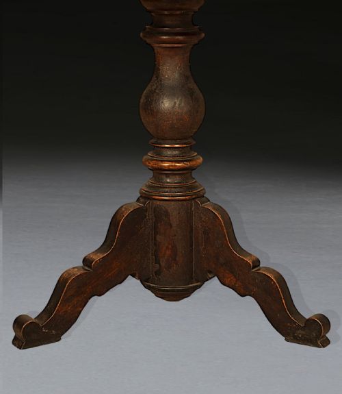 19TH CENTURY MARBLE TOP CENTRE TABLE - ADDITIONAL PHOTO 5