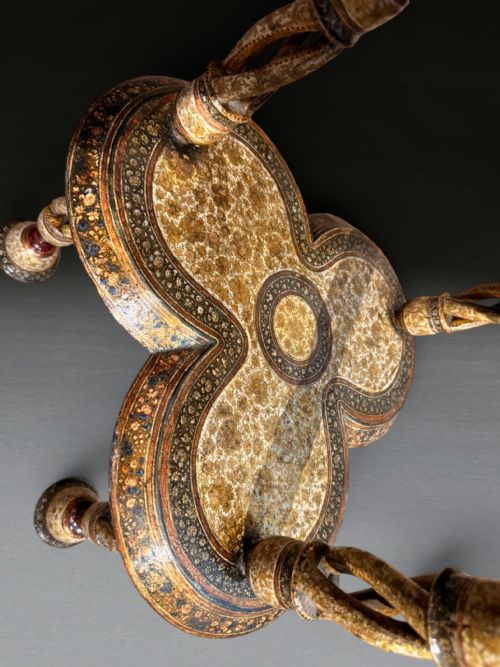 A FANTASTIC QUALITY INDIAN KASHMIR OCCASIONAL TABLE - ADDITIONAL PHOTO 9