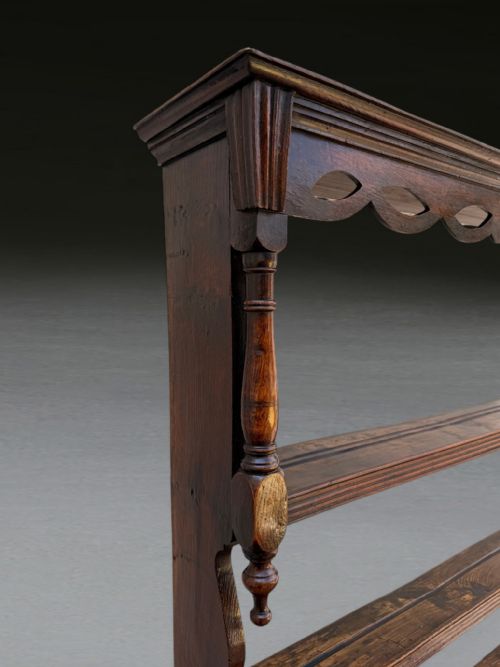 UNUSUAL GEO III OAK DRESSER - ADDITIONAL PHOTO 5