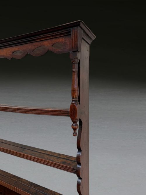 UNUSUAL GEO III OAK DRESSER - ADDITIONAL PHOTO 7