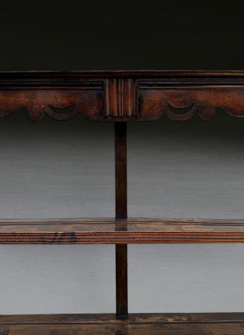 UNUSUAL GEO III OAK DRESSER - ADDITIONAL PHOTO 9