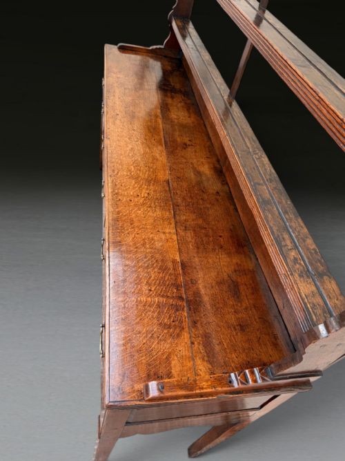 UNUSUAL GEO III OAK DRESSER - ADDITIONAL PHOTO 13