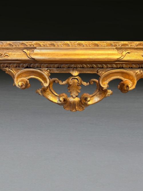 LARGE PAIR OF C19TH ITALIAN GILT MIRRORS - ADDITIONAL PHOTO 16