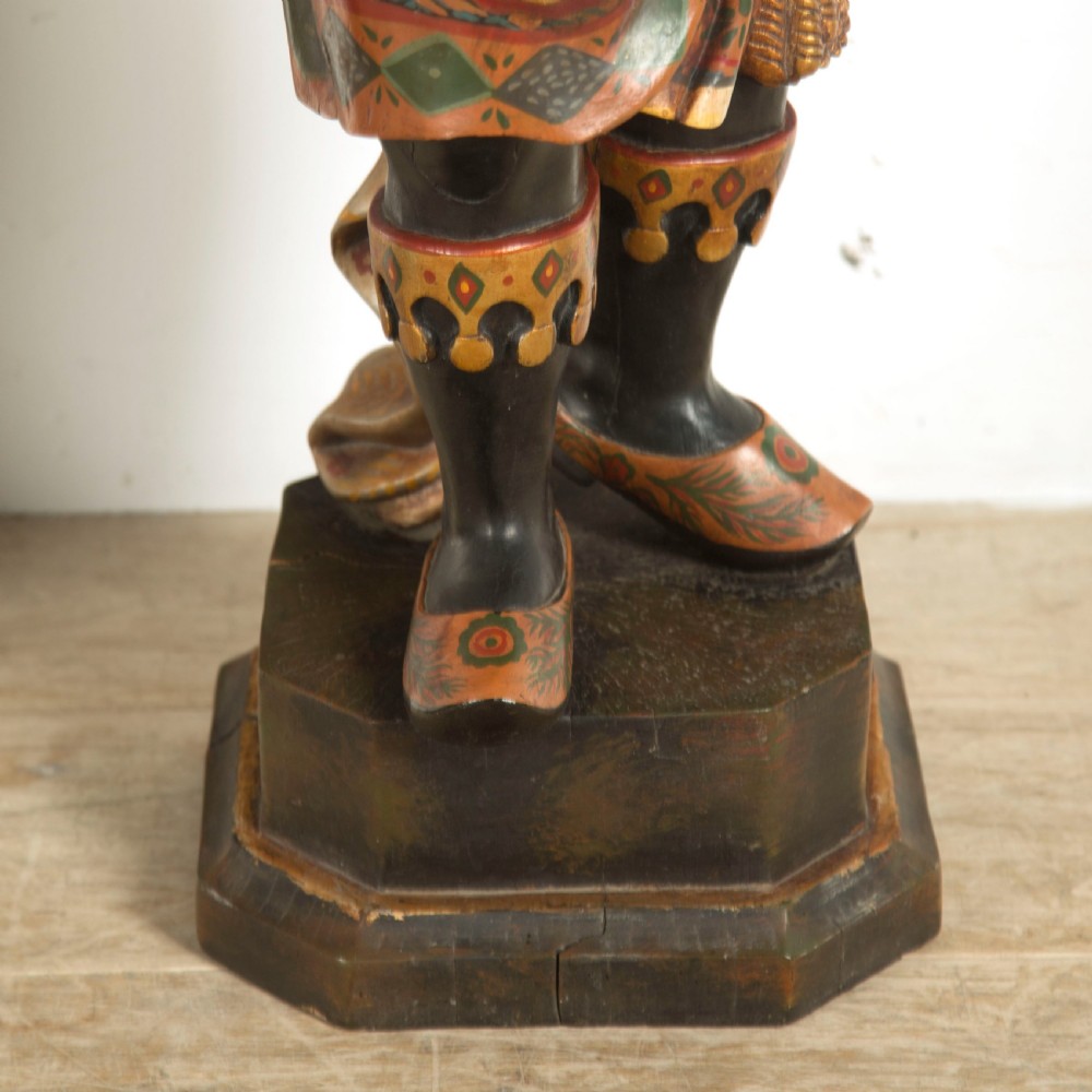 C19th pair of Italian Decorated Blackamoor Candelabra View VII