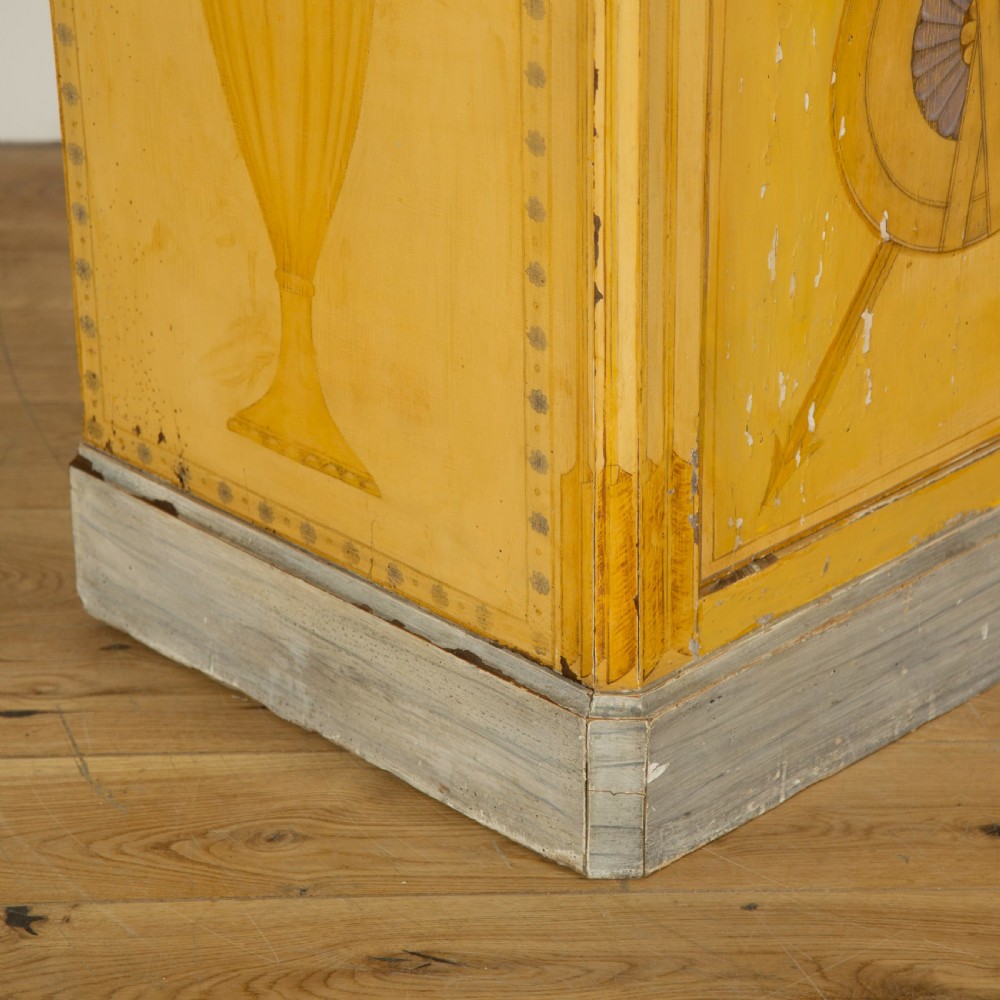 C19th French Decorated Side Cabinet View III