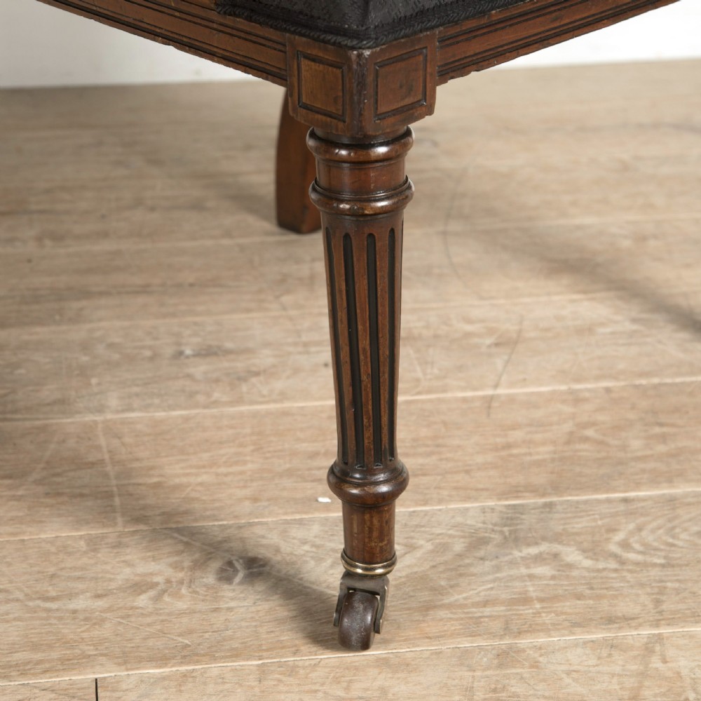 19th Century Pair of Mahogany Open Armchairs View VI