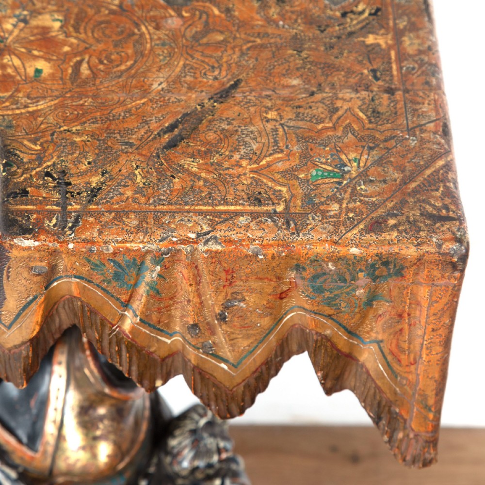 Rare C19th Venetian Blackamoor occasional Table  View V