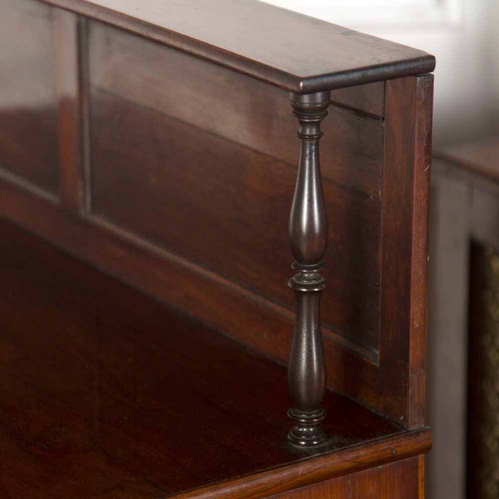Pair of Regency Mahogany side Cabinets View IV