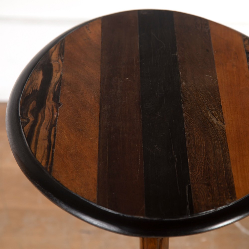 C19th pair of Anglo-Indian occasional tables View III