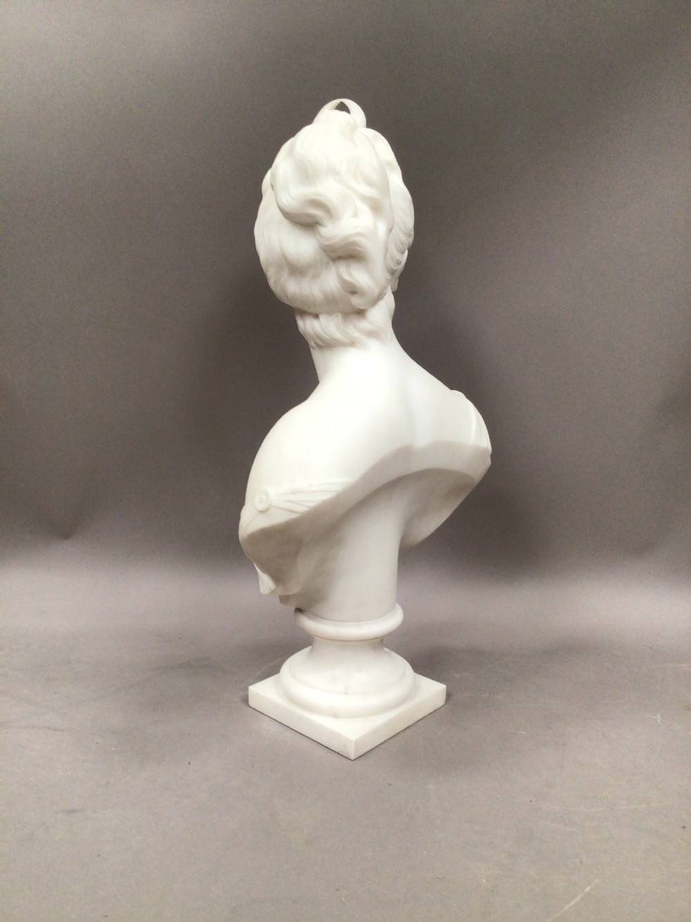 19th Century Grand Tour marble bust of Diana View VII