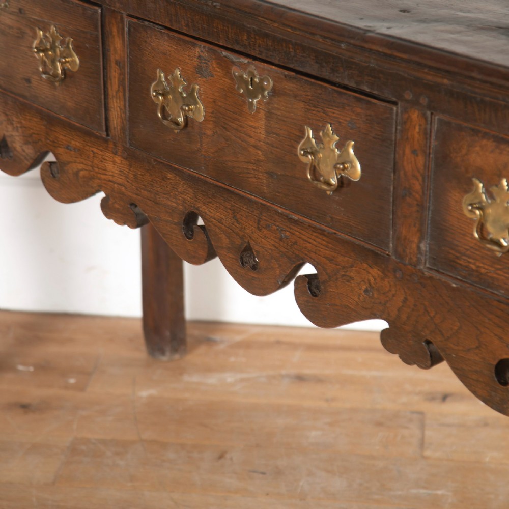 18th Century Oak Cabriole Leg Dresser View IV