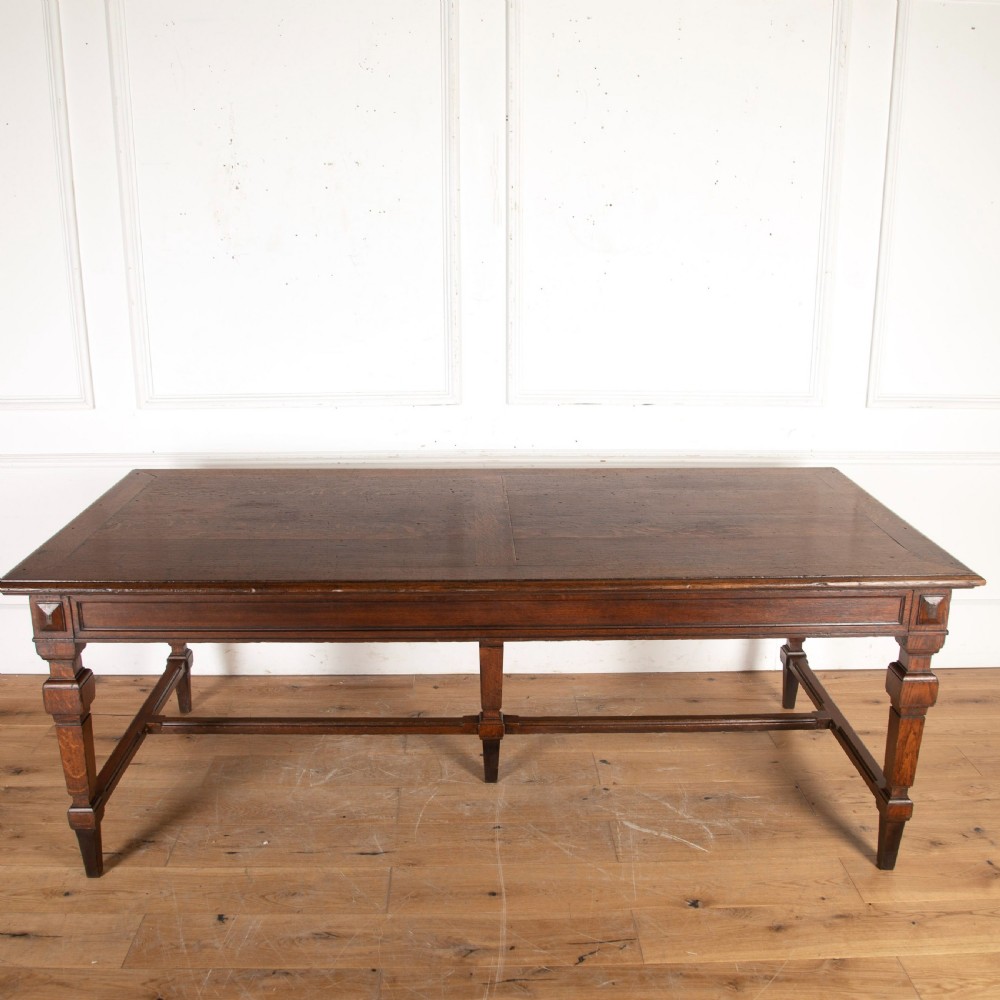 Large C19th Oak Farmhouse Table View III
