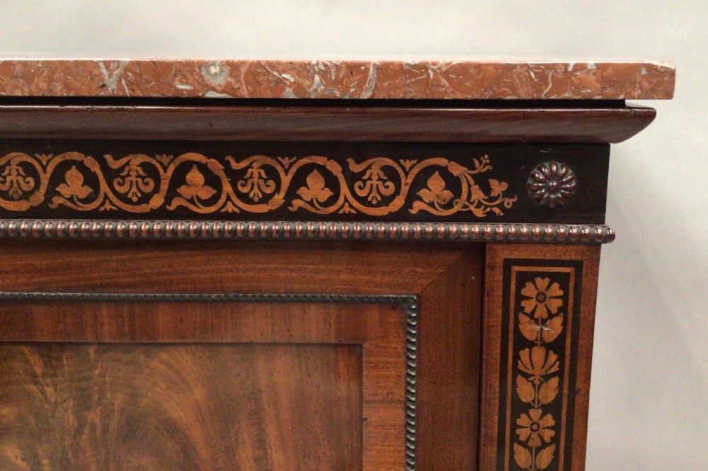 Regency Mahogany George Bullock Cabinet View V
