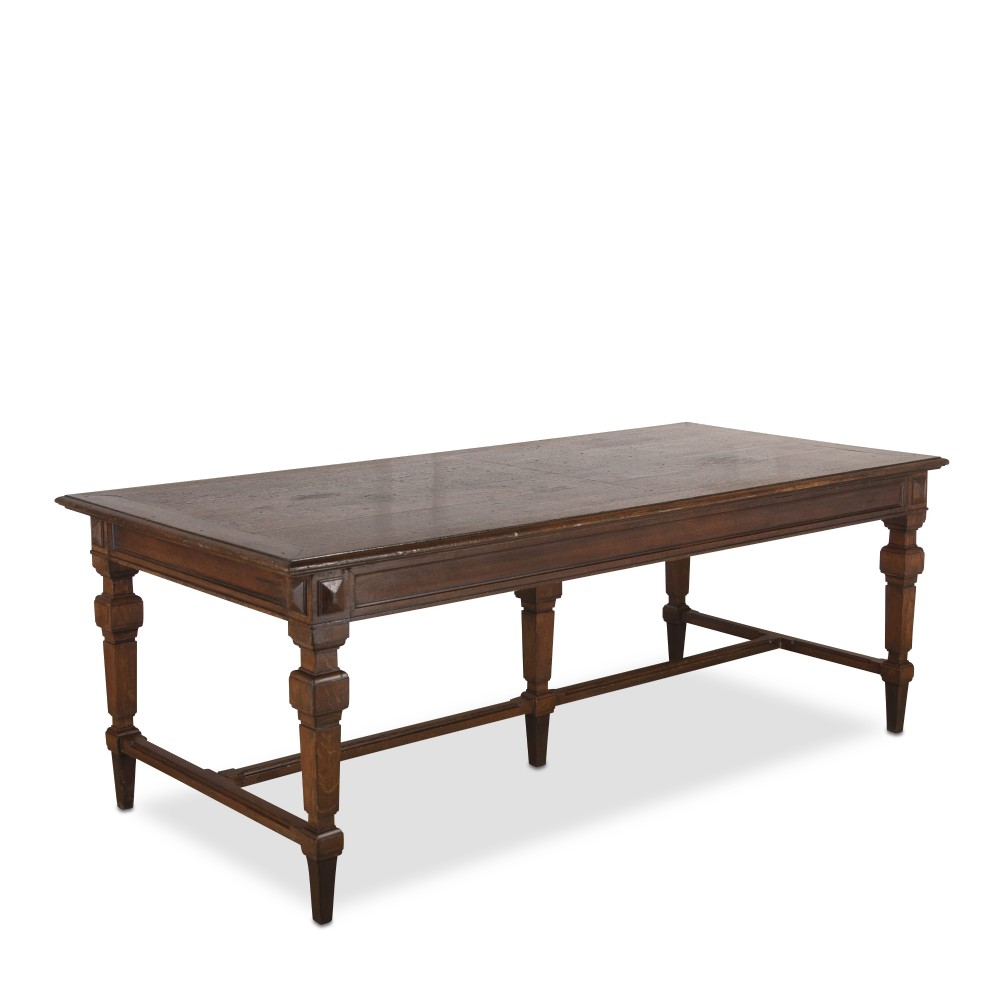 Large C19th Oak Farmhouse Table