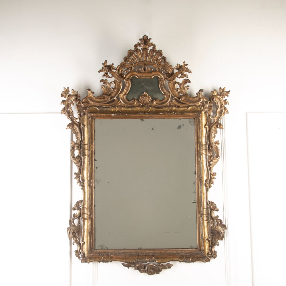 Large 18th Century Venetian Mirror