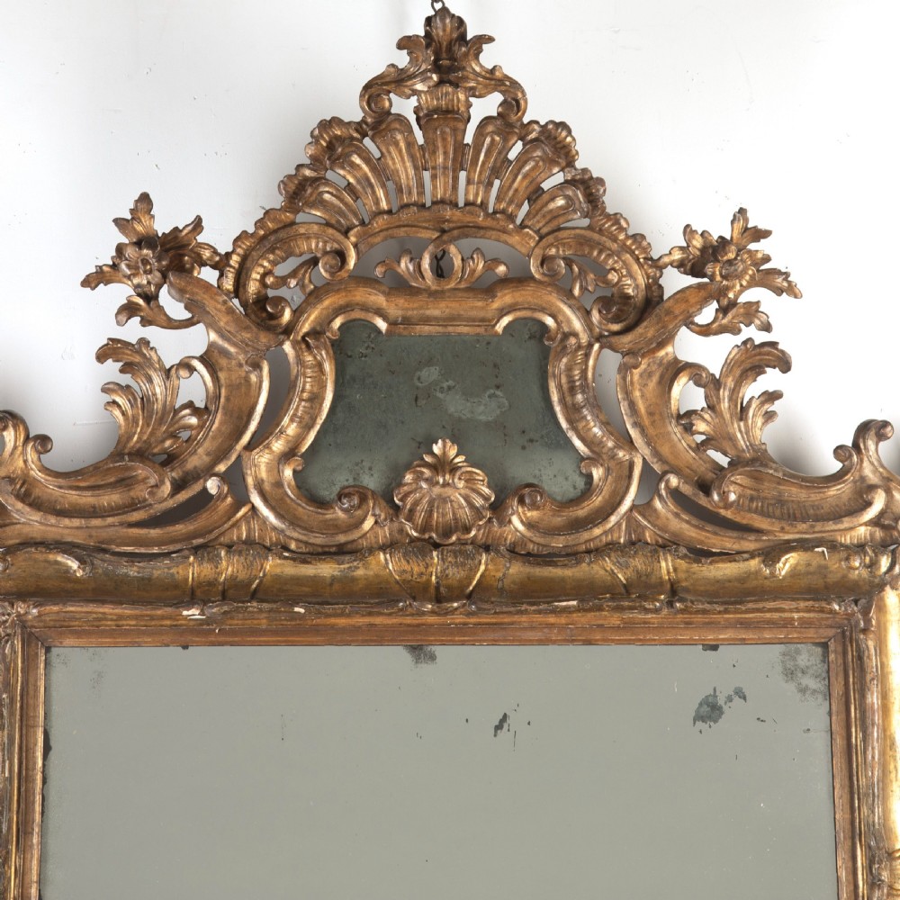 Large 18th Century Venetian Mirror View II