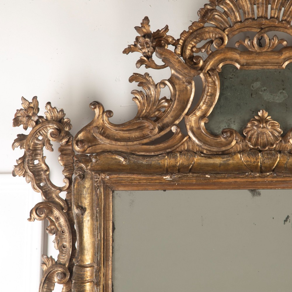 Large 18th Century Venetian Mirror View III