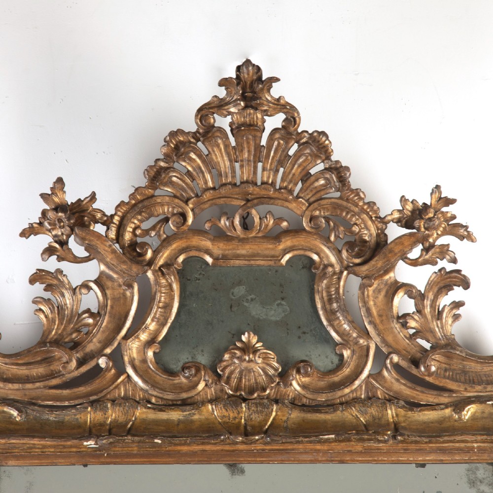 Large 18th Century Venetian Mirror View IV