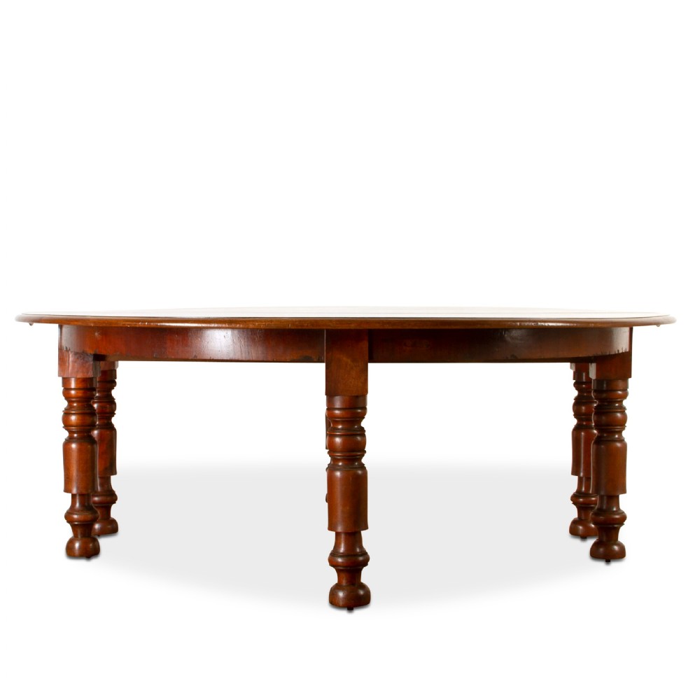 19th Century Large Round Table View III