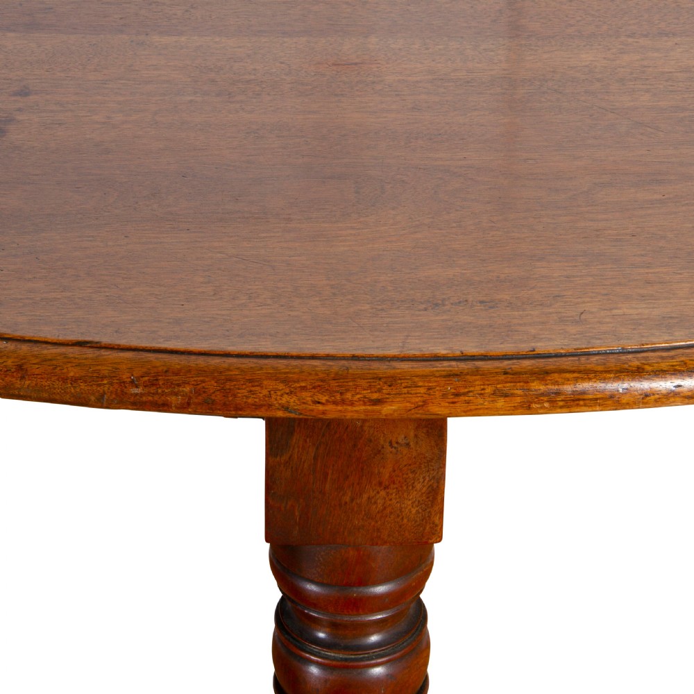 19th Century Large Round Table View VI