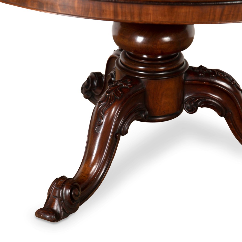 19th Century Mahogany Centre Table View X