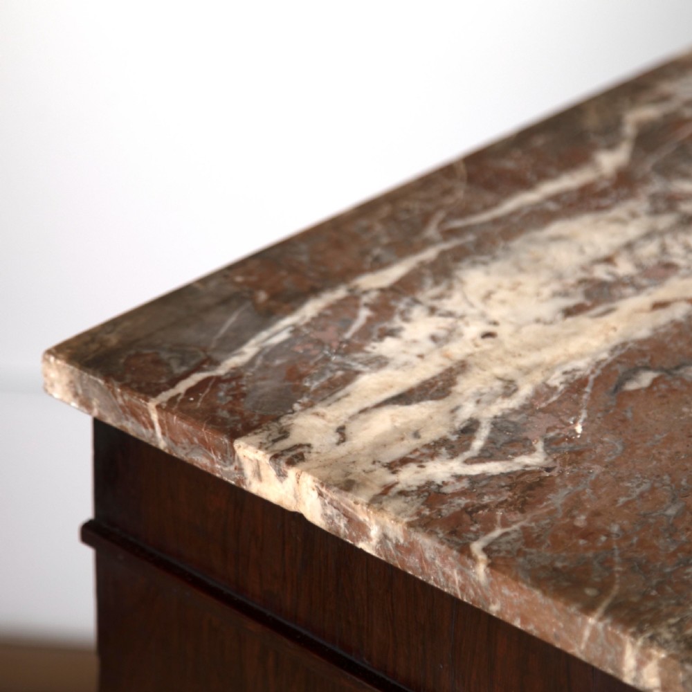 Regency Rosewood Open Bookcase View VIII