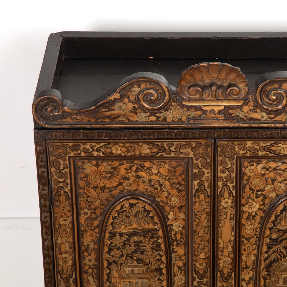 C19th Chinoiserie Table Cabinet View III