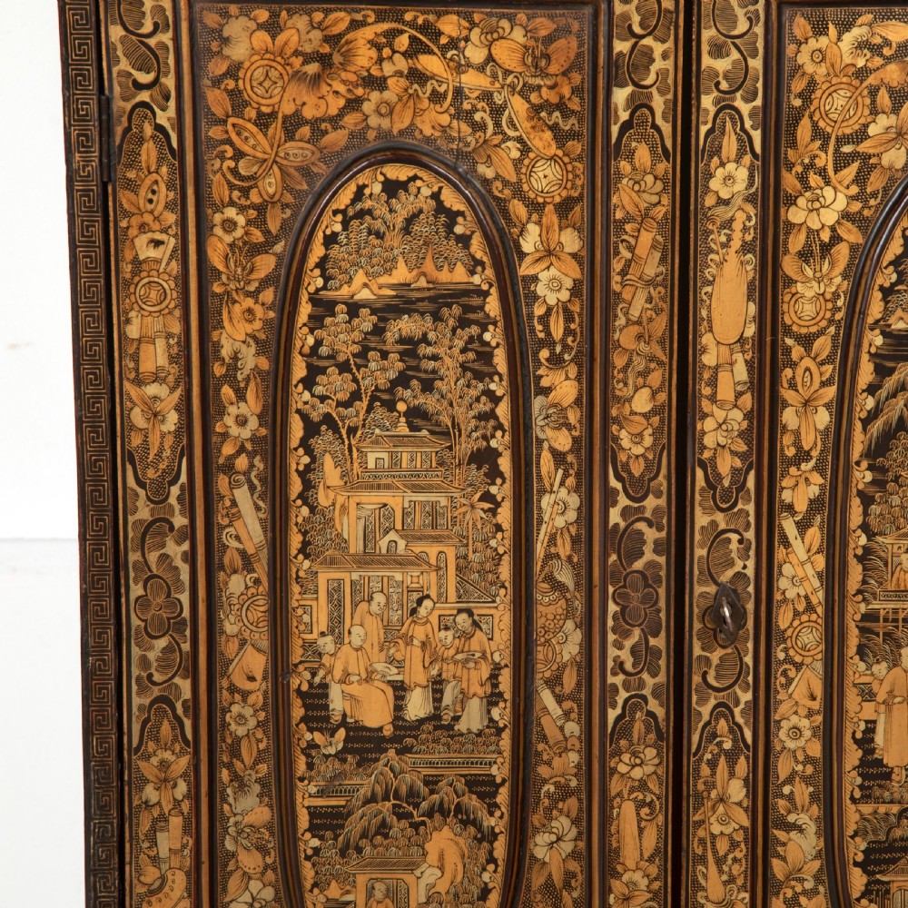 C19th Chinoiserie Table Cabinet View IV