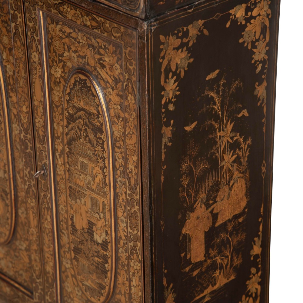 C19th Chinoiserie Table Cabinet View VII