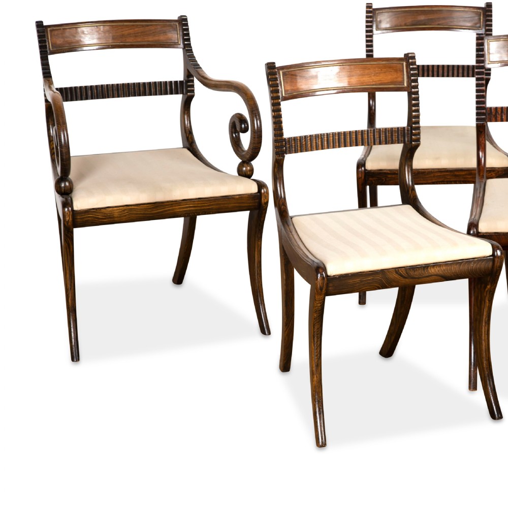 Regency set of 10 Dining Chairs View IV
