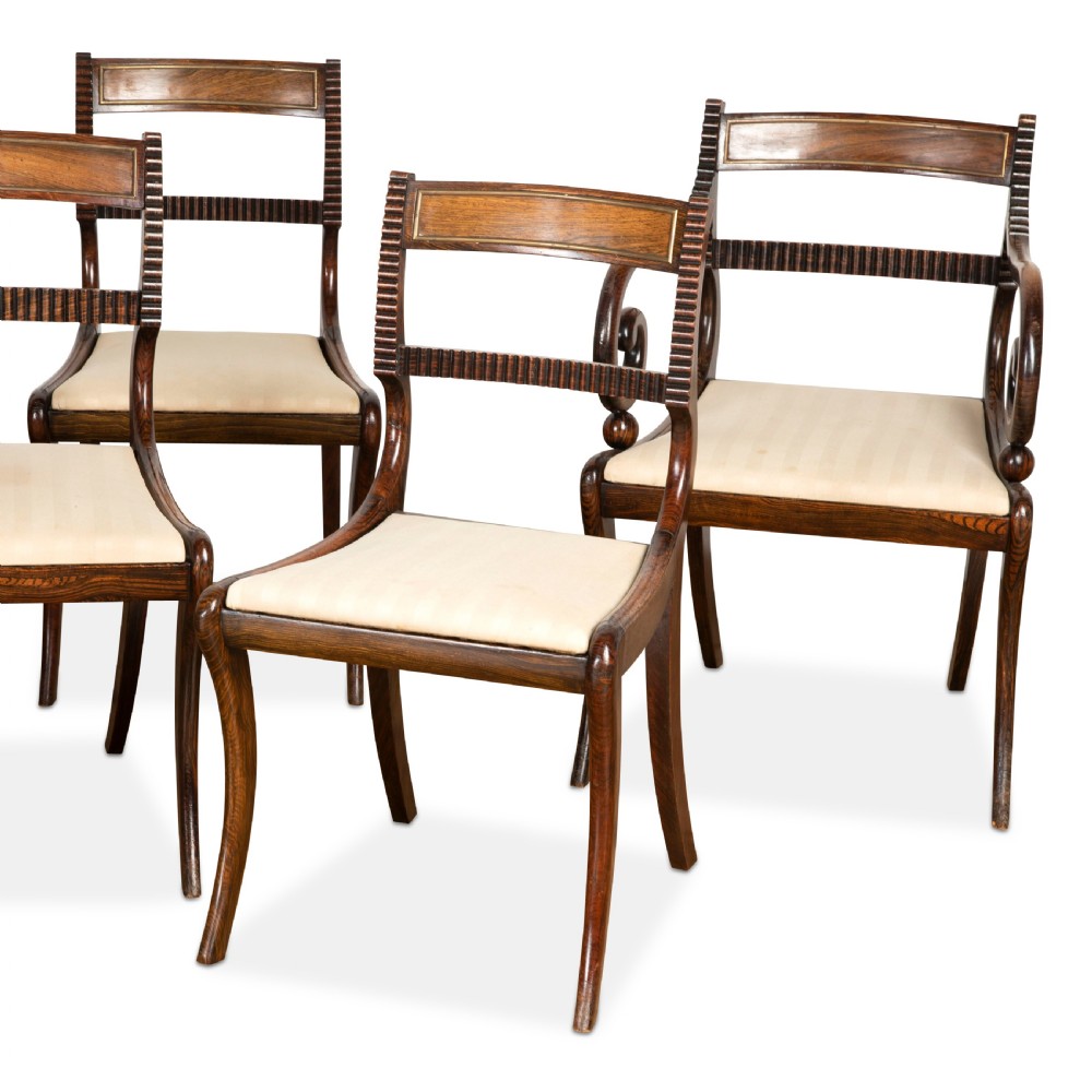 Regency set of 10 Dining Chairs View VI