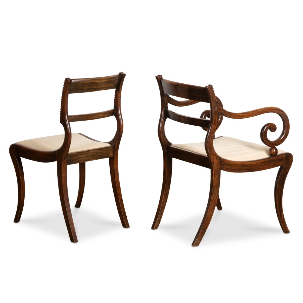 Regency set of 10 Dining Chairs View XI