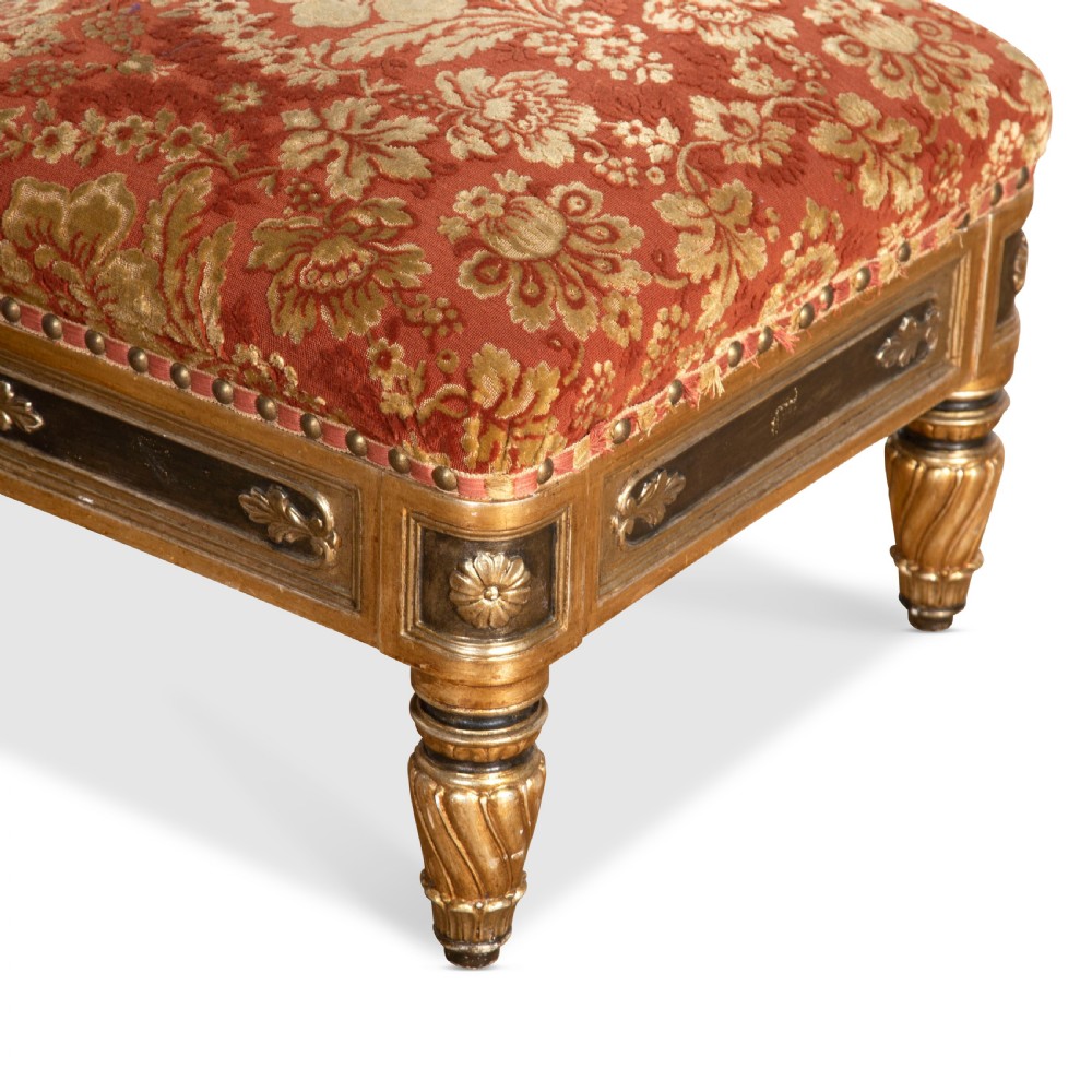 Large C19th Pair of Stools View VIII