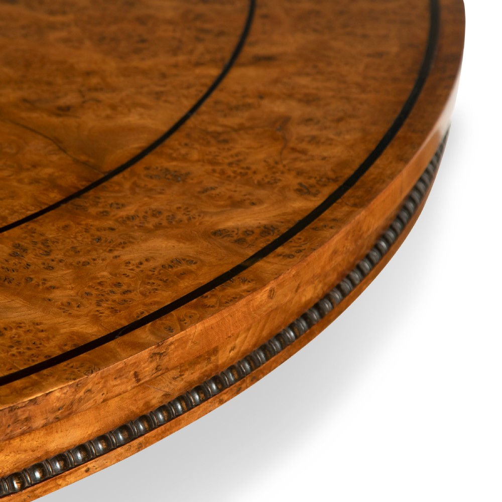 Regency Burr Elm Centre Table View IV