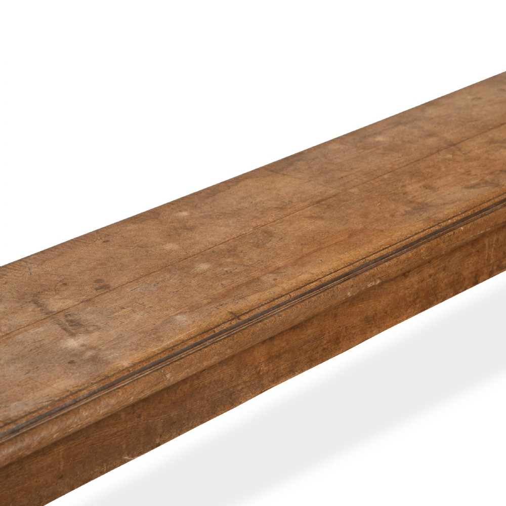 Large 19th Century Oak Hall Bench View VIII