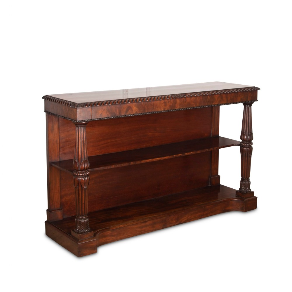 Regency Mahogany Hall Table