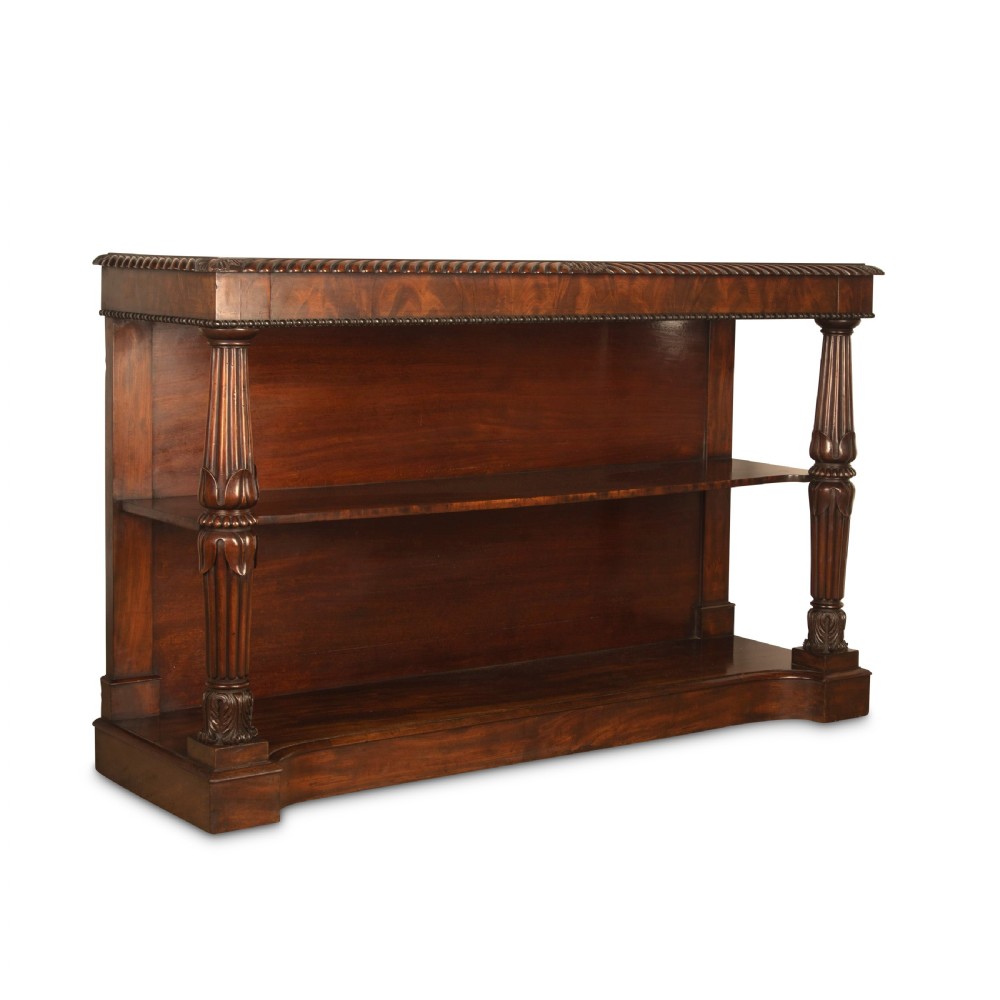 Regency Mahogany Hall Table View II