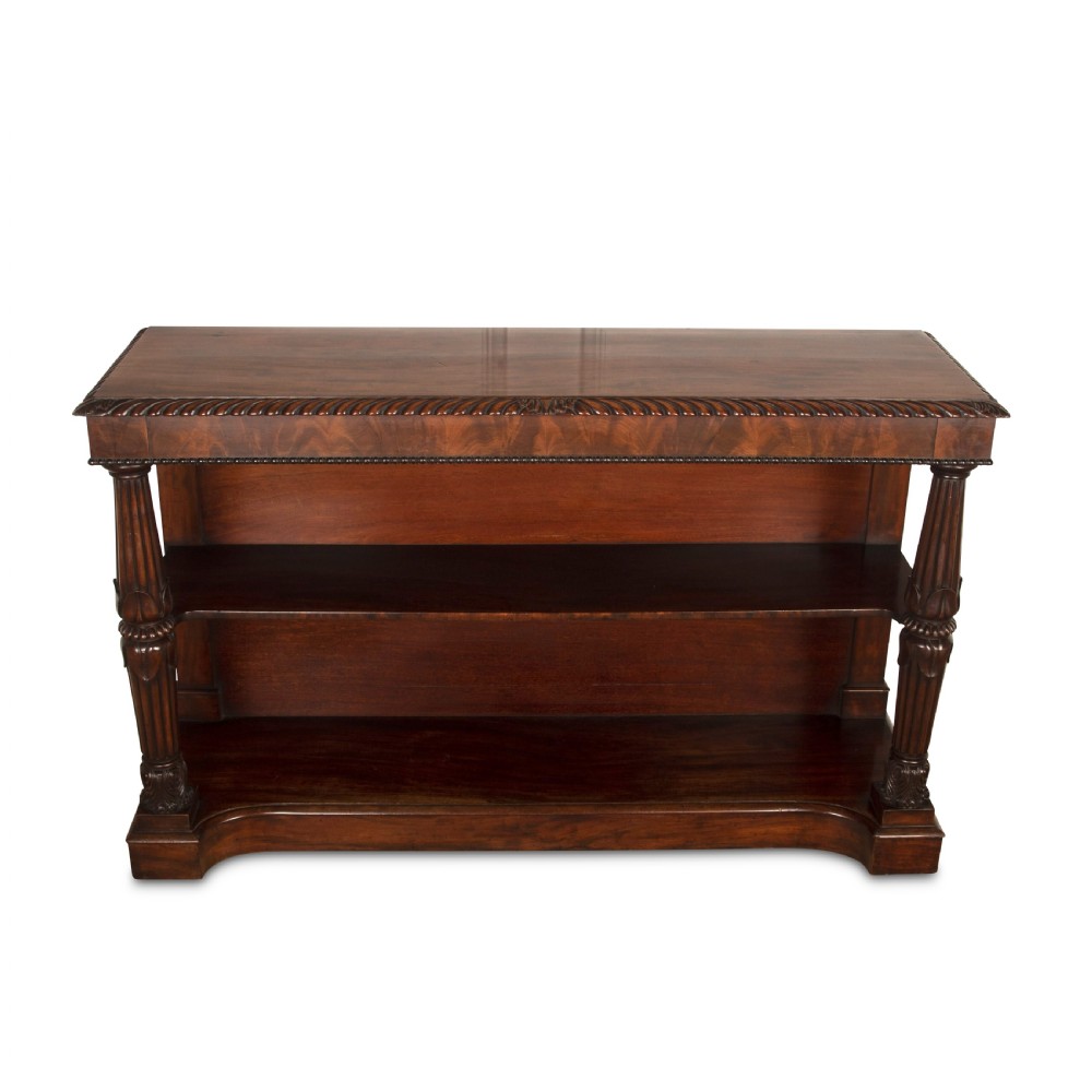 Regency Mahogany Hall Table View III