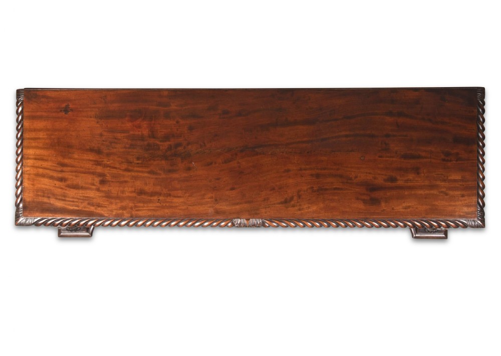 Regency Mahogany Hall Table View V