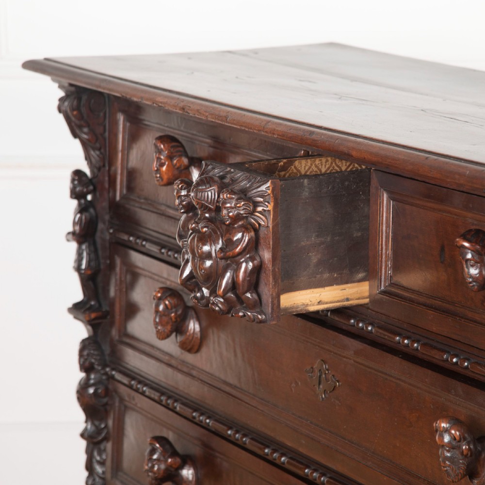 17th Century Italian Renaissance Commode View VI