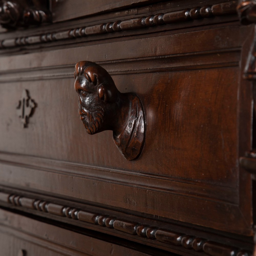 17th Century Italian Renaissance Commode View XIII