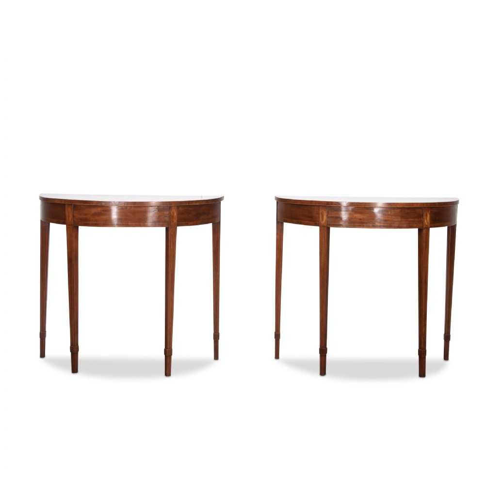 Geo III Pair of Pier Tables View II