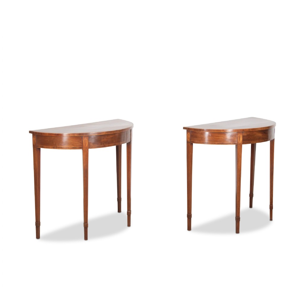Geo III Pair of Pier Tables View III