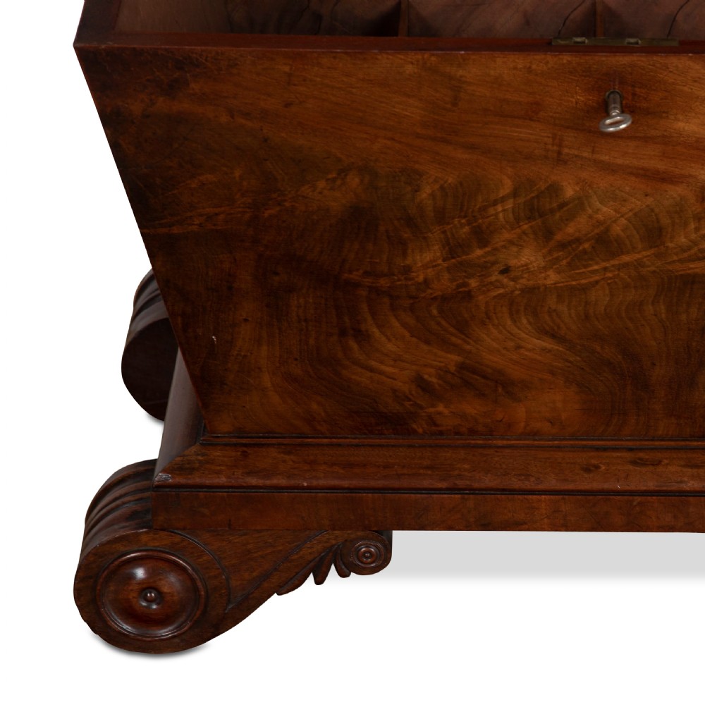Regency Mahogany Wine Cooler View IX